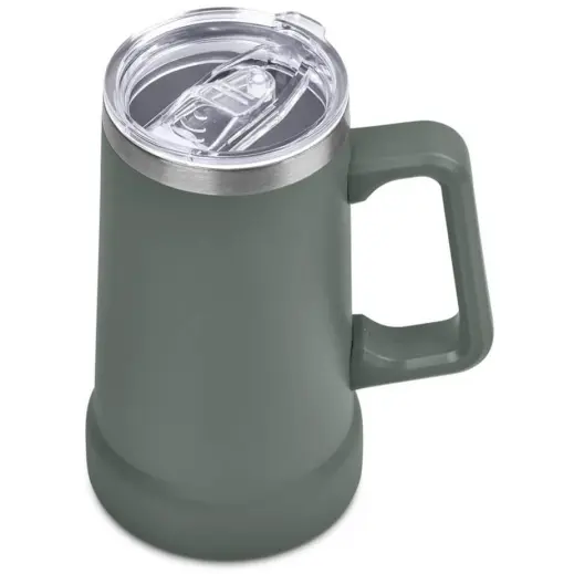 Urban Terrain Oribi Stainless Steel Vacuum Mug Moss Green Closed